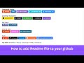 How to Add README File to Your GitHub Profile (Step-by-Step Tutorial)