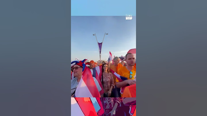 🇳🇱 Netherlands fans are ready 🥁 🎺