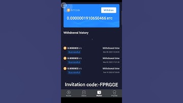 Bitcoin Cloud Mining app. I withdraw 0.0000006 Bitcoin on 3 days