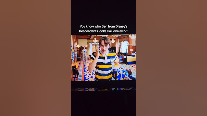 Just Realized That Ben From Disney's Descendants LOOKS LIKE 🤯