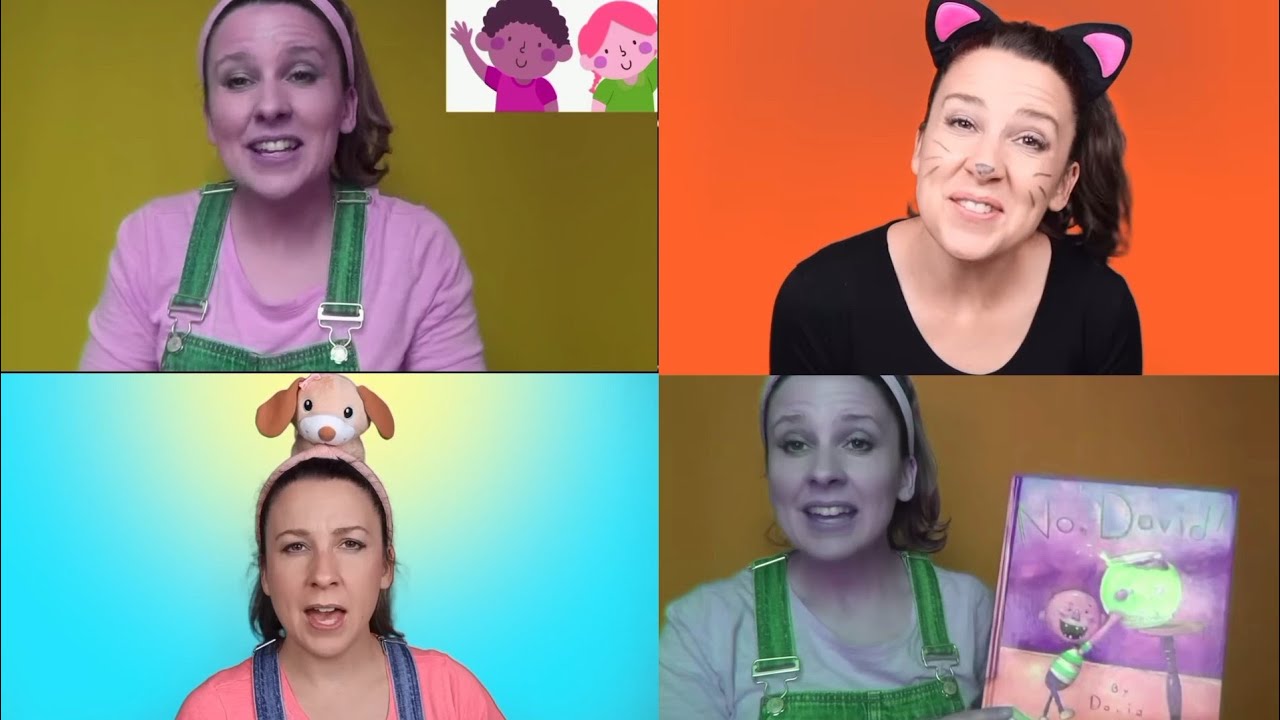 My friend is her today and three other video with effects by Ms Rachel