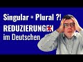 Sprachliche REDUZIERUNG von Endungen im Plural | Deutsch C2 C1 B2 B1