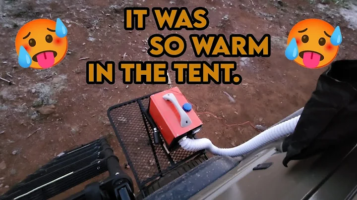 Chinese Diesel Heater For Rooftop Tent | Vevor Diesel Heater | Cold Weather Camping