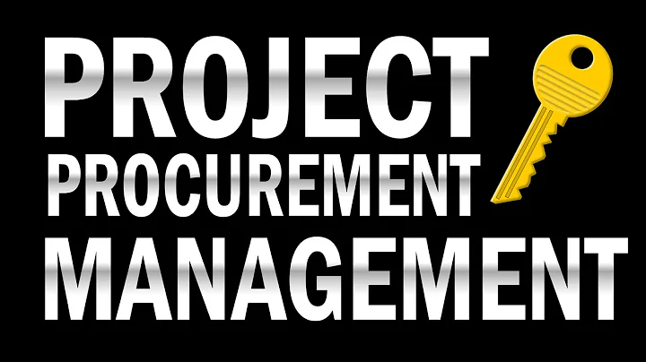 FREE PMP Project Management Training! PROJECT PROCUREMENT MANAGEMENT