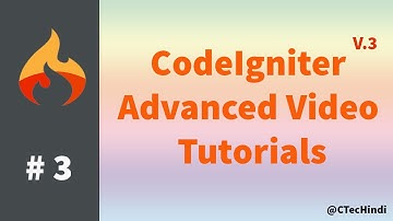#3 CodeIgniter 3.x Advanced Tutorial - Create My Controller, Include Bootstrap 4 and autoload helper