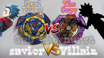 The Real Thing Vs The Copy | Savior Valkyrie Vs Prototype | Beyblade Battle