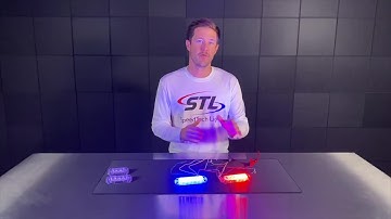 STL Z® Series TIR LED Surface Mount Warning Light Heads - Product Demo & Features