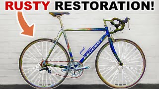 Vintage Peugeot Restoration! Full Bike Rebuild: Hub, Wheels, Headset Bearings! 1996 Service!