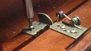 Adjusting Knife Hinge Height
