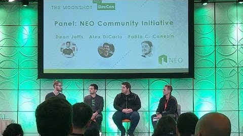 NEO DevCon 2018 Day 1 Pt 2