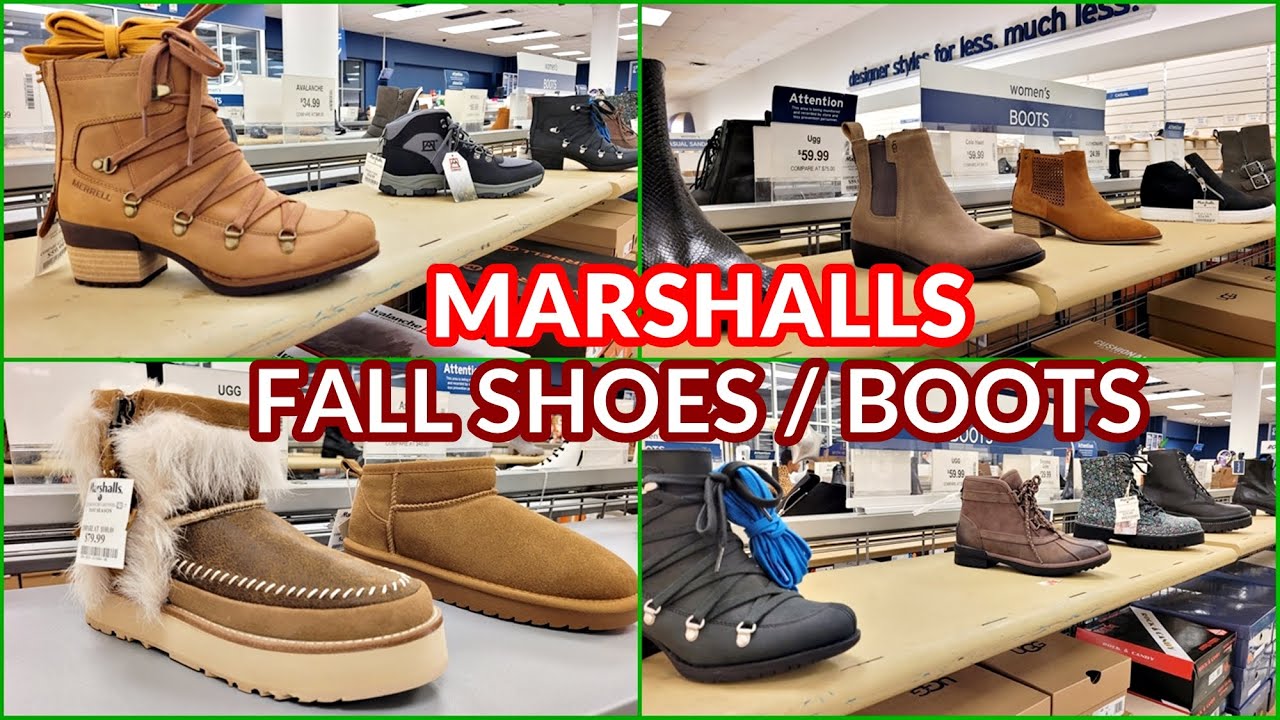 MARSHALLS SHOP WITH ME! WOMEN'S BOOTS SHOES FALL FASHION FINDS 2021! -  YouTube