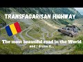 Romania, the most beautiful road in the World, Transfagarisan Highway - and I drove it.