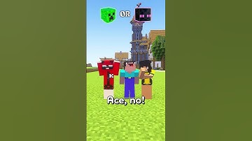 WOULD YOU RATHER? PART 6 ⛏️ #shorts