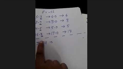 TCS Class V Maths Rounding Numbers