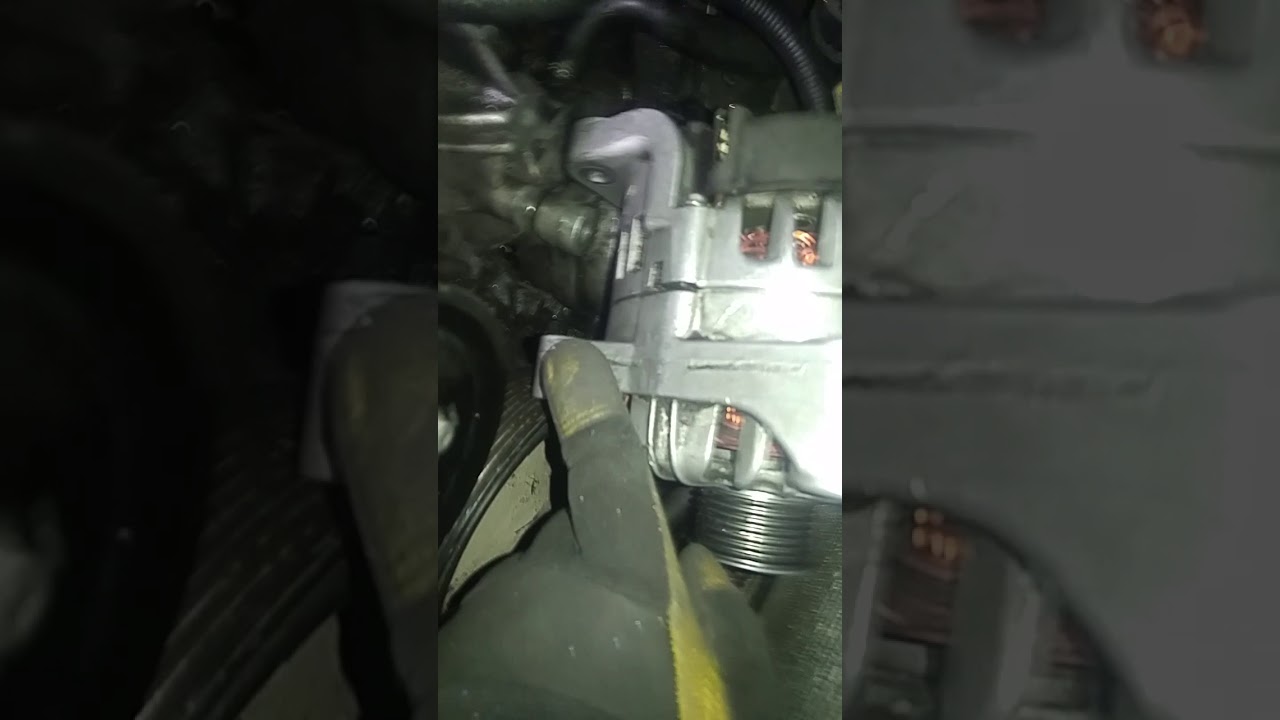 2009 BMW X5 4.8L (N62) Alternator mounting bracket YouTube