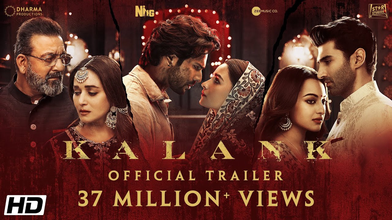 ⁣Kalank | Official Trailer | Varun | Aditya Roy | Sanjay | Alia | Sonakshi | Madhuri| Abhishek Varman