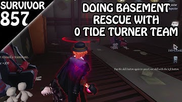 How to basement rescue without tide turner - Survivor Rank #857 (Identity v)