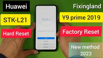 Hard Reset / Huawei Y9 Prime 2019 (STK-L21) Hard Reset & Unlock Pattern / 100% Working