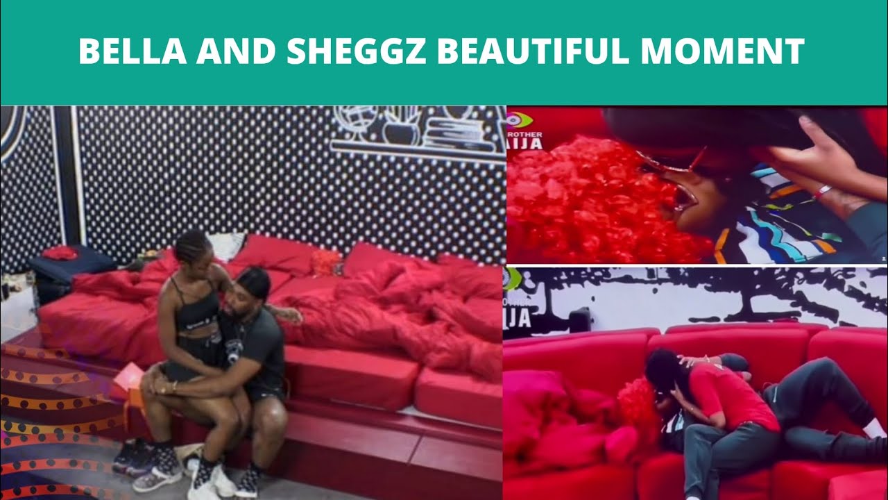SHEGGZ AND BELLA BEAUTIFUL MOMENT AFTER SERIOUS ARGUMENT.