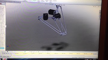 Delta Robot Model in Solidworks