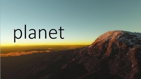 planet