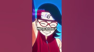 Team 7☠️ #anime #naruto #boruto #sasuke #sakura #sarada #mitsuki #narutouzumaki #borutouzumaki