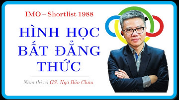 IMO Shortlist 1988 – Một Bài Hình Học ĐẸP ĐẼ (Old Is Gold) | Lời Giải Chi Tiết