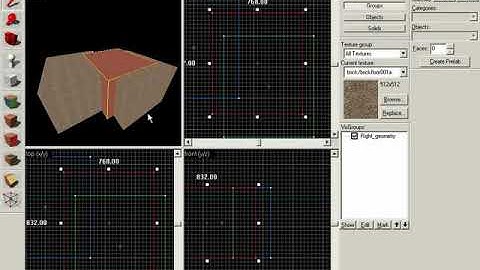 3D Buzz Half-Life 2 level editing tutorials: 5. mapview and operations toolbar