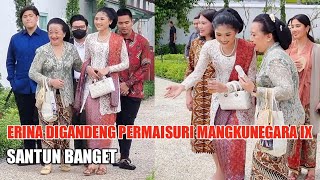Tak Sembarangan, Erina Gudono Digandeng Ibu Ratu Mangkunegoro