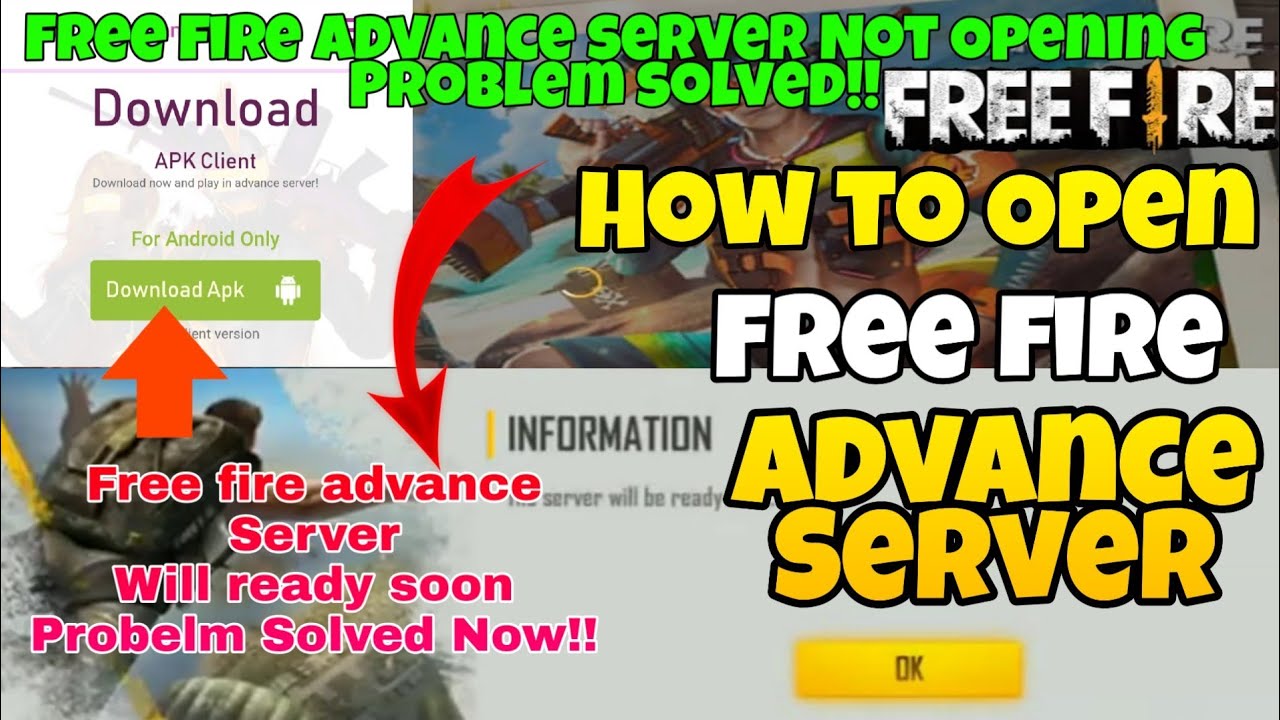 Free fire Advance Server Will Be Ready soon-How to Open ...