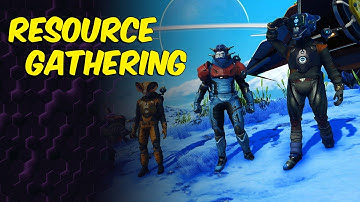Resource Gathering in No Man