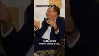 Larry Fink says most CEOs he talks to think US is in a recession #shorts #trumptariffs #recession