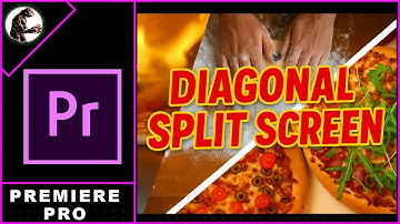 Hoe maak je het diagonale splitscreen-effect in Premiere Pro?