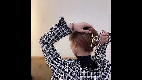 Kẹp Tóc Càng Cua Kim Loại Cỡ Lớn Phong Cách Hàn Quốc Thanh Lịch KT15