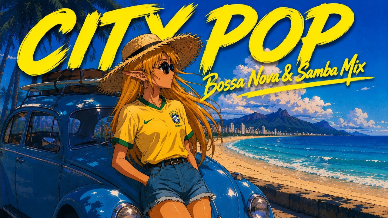 TROPICAL CITY POP Vol.1 – Bossa Nova & Samba Mix | 80s Japanese