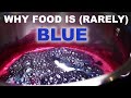 Why food is blue (or usually isn't)