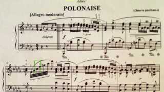 Frédéric Chopin,Polonaise À Guillaume Kolberg, Opus Posthum Nr. 15, Adieu Lea Z.