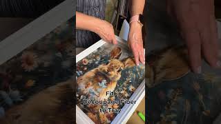 ReDesign with Prima I A3 Decoupage Fiber I Garden Bunny Tales