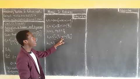 application of modulus and argument of complex properties.......#africastruggle.