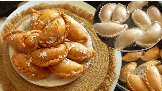 बिना  sache ke banaye tasty gujiya |gujiya recipe @NeemasRecipe