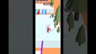 Snow Race: Snow Ball.IO Game Gameplay Walkthrough (Android IOS) Level 1 screenshot 3