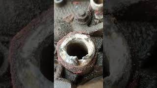 generator oil cooler broken and organ welding joints #weldingtipsandtricks #stickwelding #tigwelding