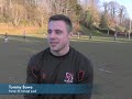 Tommy Bowe visits RS Armagh