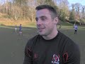 Tommy Bowe visits RS Armagh