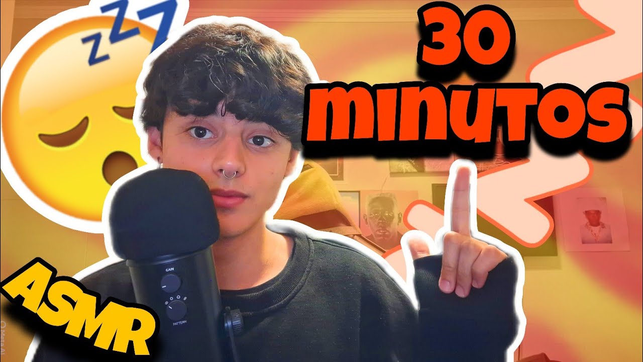 ASMR 30 MINUTOS de SONIDOS RELAJANTES 😴😴💤 | ASMR en español 