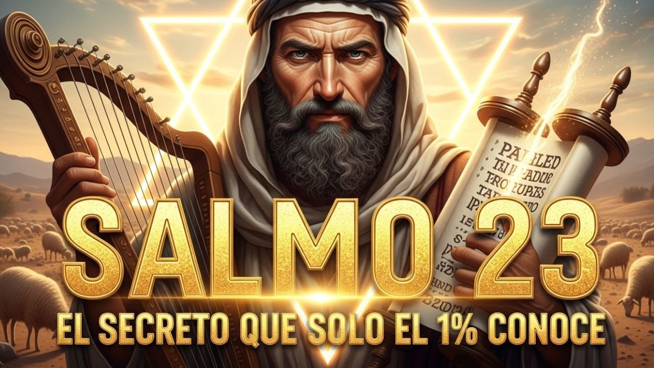 DESCUBRE el MISTERIO del SALMO 23 según la CÁBALA: el SECRETO que solo el 1% CONOCE