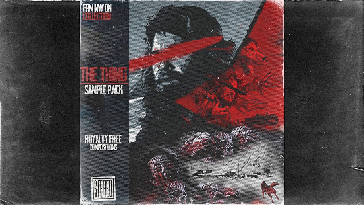 HauntedVHS Music Library - The Thing Sample Pack (Royalty Free) | Dark Piano Loops & Synths