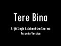 Tere Bina Karaoke with Lyrics & Guitar Chords 🎸