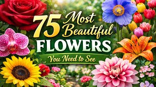 🌸 75 Named Most Beautiful Flowers in the World You Need to See – Garden Tour