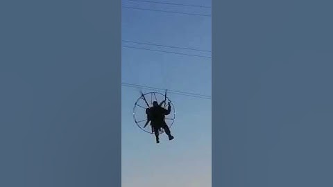 FIRST PARAMOTOR FLIGHT (SELF TAUGHT)